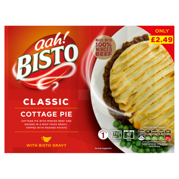 Bisto Classic Cottage Pie 375g