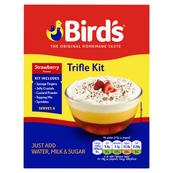 Birds Strawberry Trifle Dessert Kit 141g