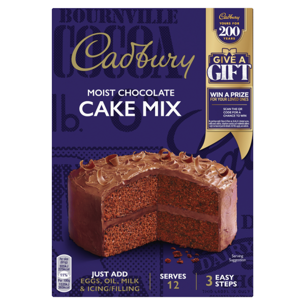 Cadbury Sponge Mix 400g