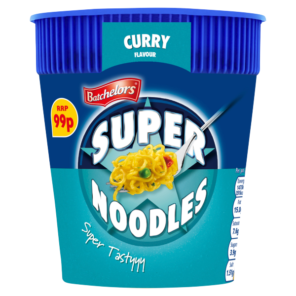 Batchelors Super Noodles Pot Curry Pmp 99p 75g We Get Any Stock