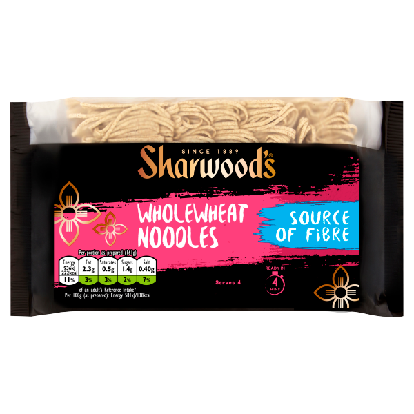 Sharwood's Wholewheat Noodles 250g