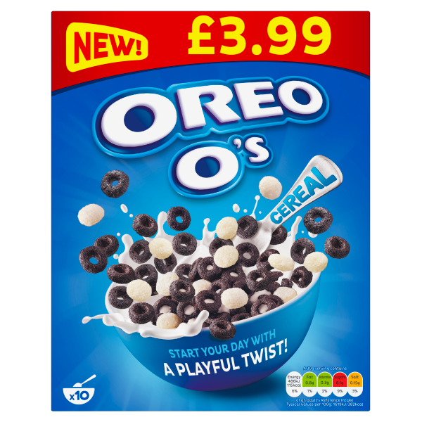 Oreo O's Cereal PM£3.99 320g