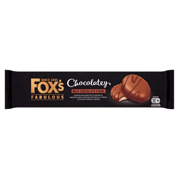 Fox's Fabulous Chocolatey Milk Chocolate Fudge 95g We Get Any Stock
