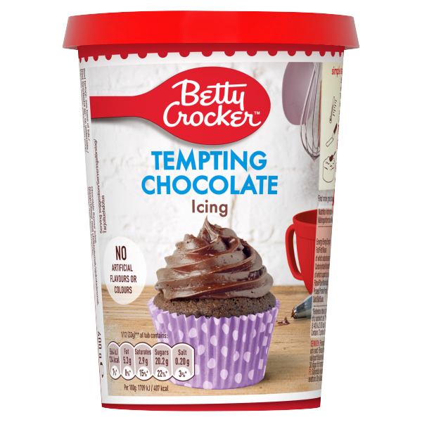Betty Crocker Tempting Chocolate Icing 400g