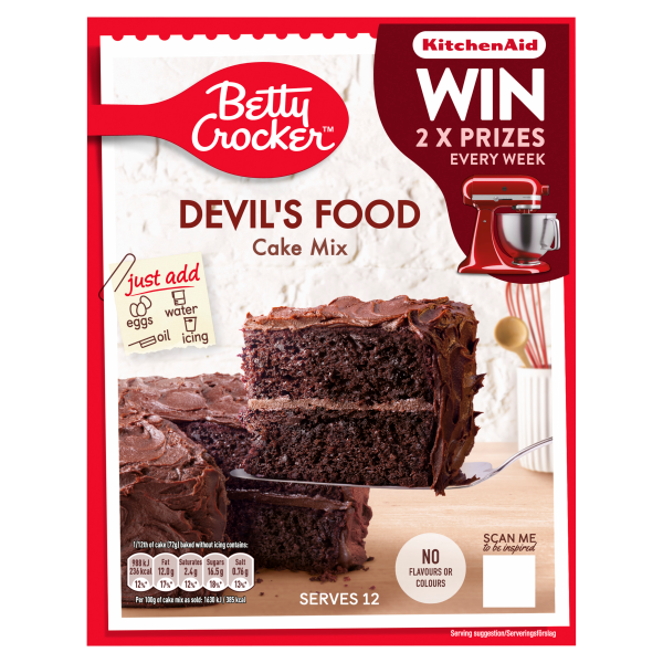 Betty Crocker Devil's Food Cake Mix 425g