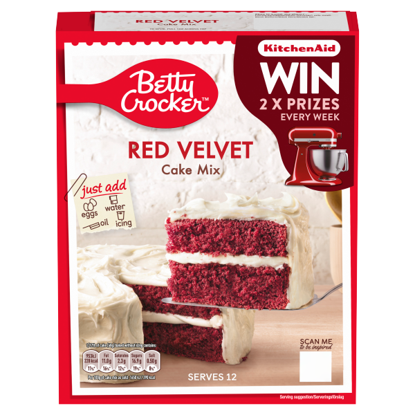 Betty Crocker Red Velvet Cake Mix 425g