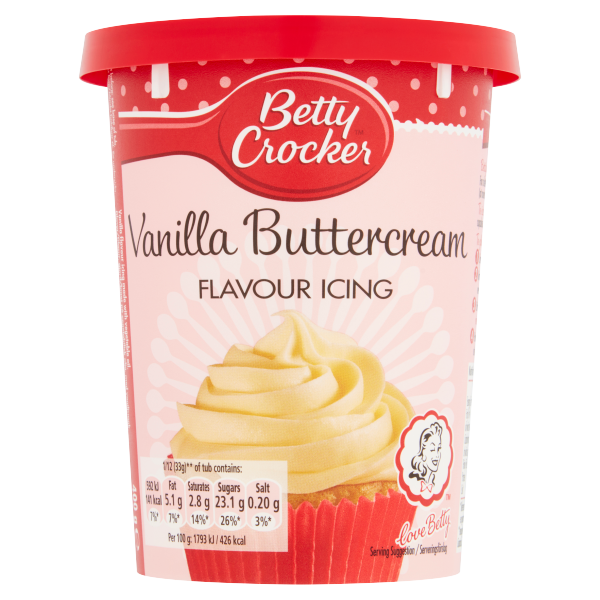 Betty Crocker Vanilla Buttercream Flavour Icing 400g We Get Any Stock