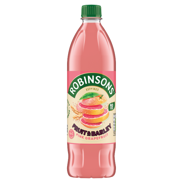 Robinsons Fruit & Barley with Vitamins Pink Grapefruit Squash 1L