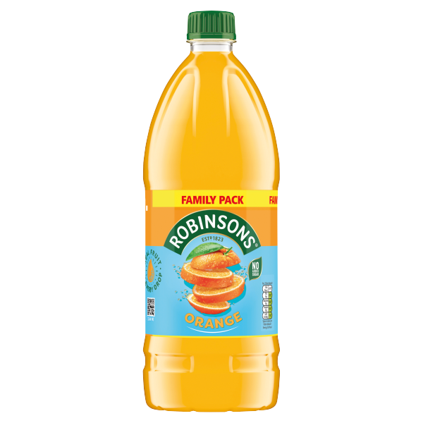 Robinsons Orange No Added Sugar Squash 2L