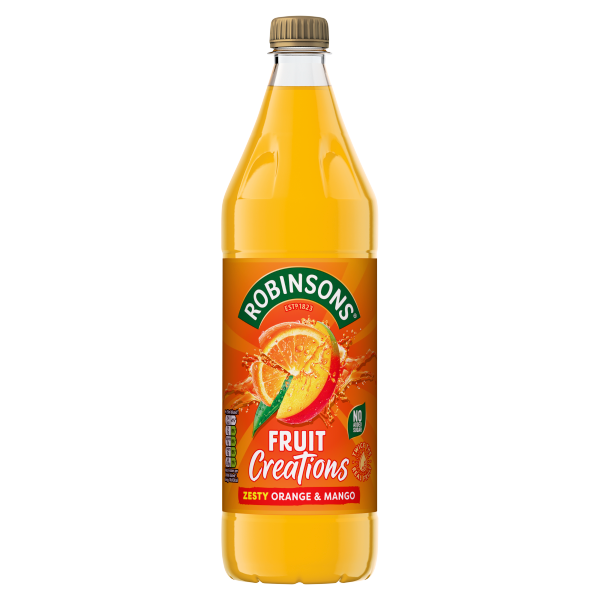 Robinsons Fruit Creations Orange & Mango Squash 1L