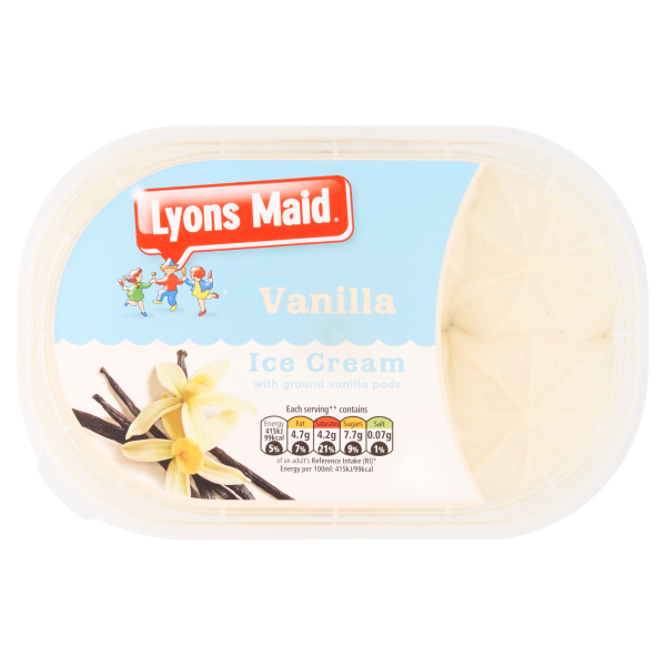 Lyons Maid Vanilla Ice Cream 900ml We Get Any Stock