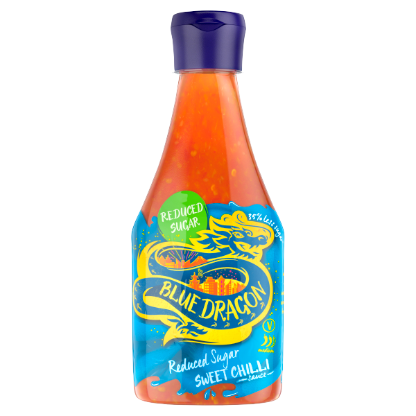 Blue Dragon Reduced Sugar Sweet Chilli Sauce 350g We Get Any Stock