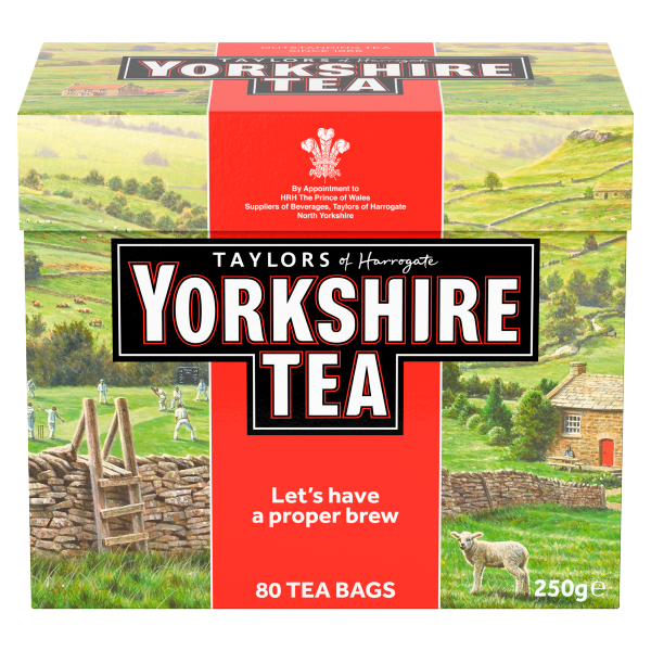 Yorkshire Tea 80 Tea Bags 250g