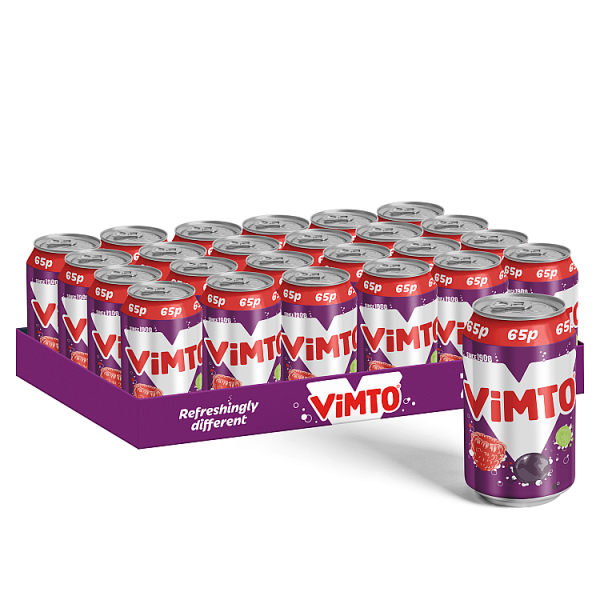 Vimto Fizzy Original Can PM 65p 330ml
