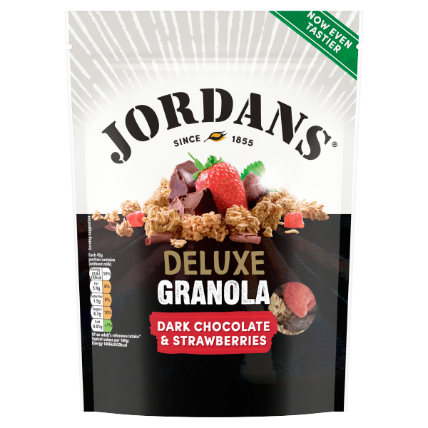 Jordans Dark Chocolate and Strawberry Granola 500g We Get Any Stock