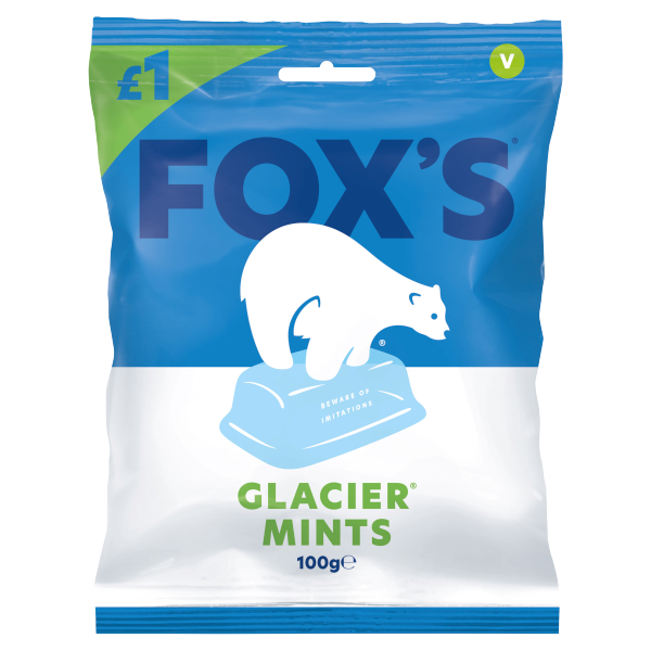 Foxs Glacier Mints PM £1.00 100g