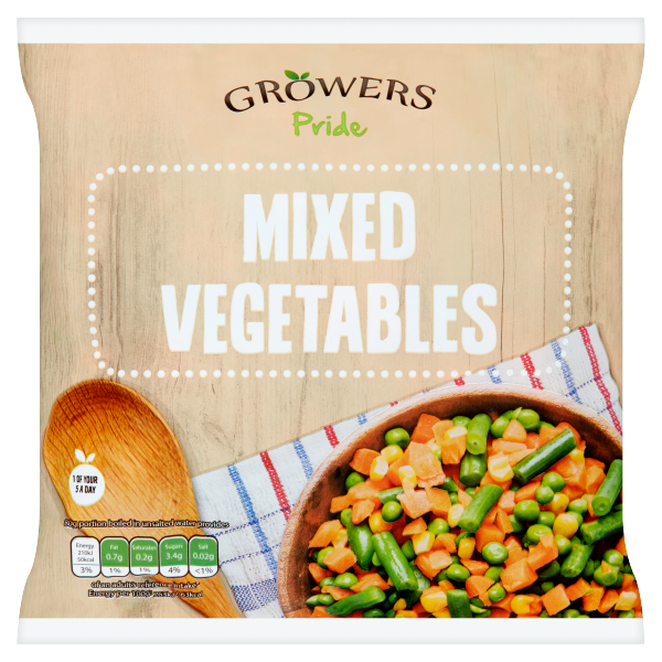 Growers Pride Mixed Vegetables 450g