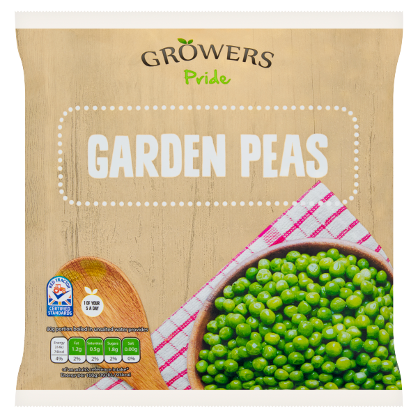 Growers Pride Garden Peas 450g