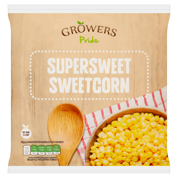 Growers Pride Supersweet Sweetcorn 450g