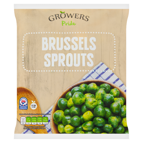 Growers Pride Brussels Sprouts 450g
