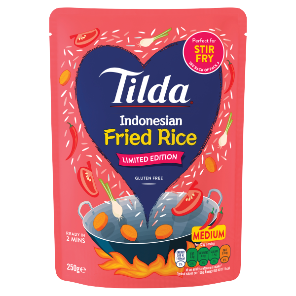 Tilda Limited Edition Katsu Curry Rice 250g