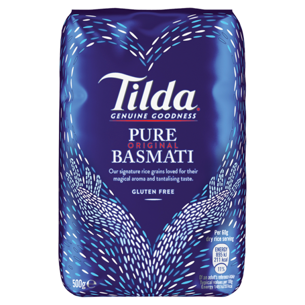 Tilda Pure Basmati Rice 500g