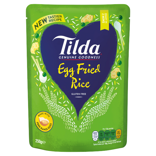 Tilda Microwave Egg Fried Rice 250g