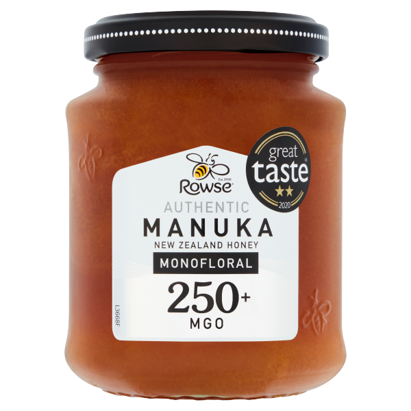 Rowse Authentic Manuka New Zealand Honey 250+ MGO 225g