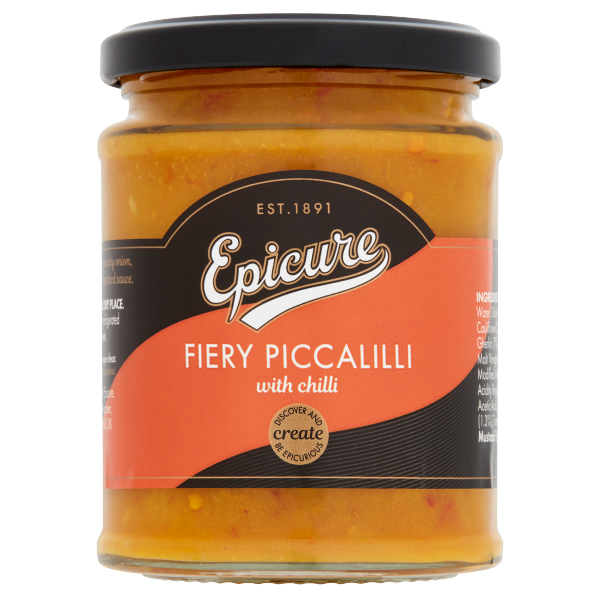 Epicure Fiery Piccalilli 295G We Get Any Stock