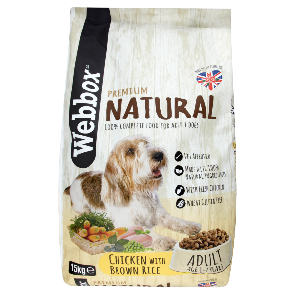 Webbox Natural Complete, Adult Chicken 15kg
