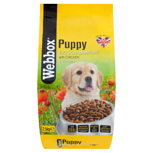 Webbox Complete Puppy Food 2.25kg