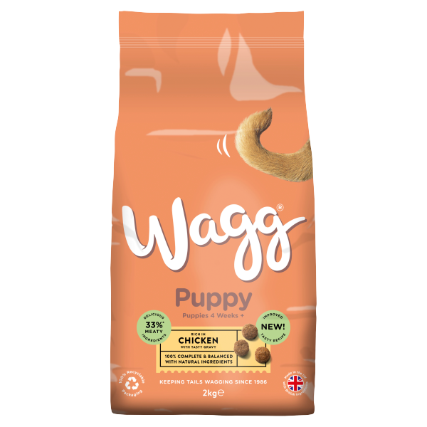 Wagg complete puppy food with chicken hot sale and veg