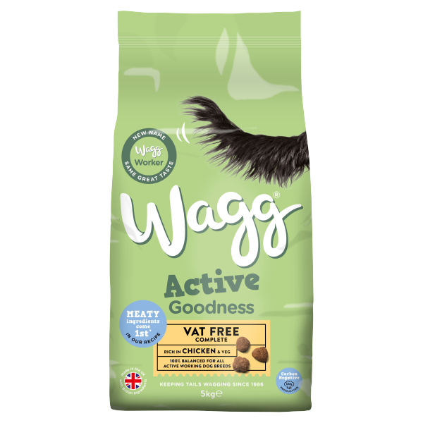 Wagg working dog store food