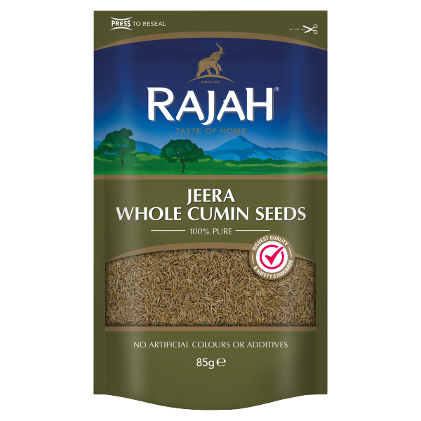 Rajah Jeera Whole Cumin Seeds 85g We Get Any Stock