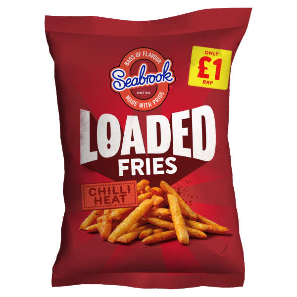 Seabrook Loaded Fries Chilli Heat Flavour 80g