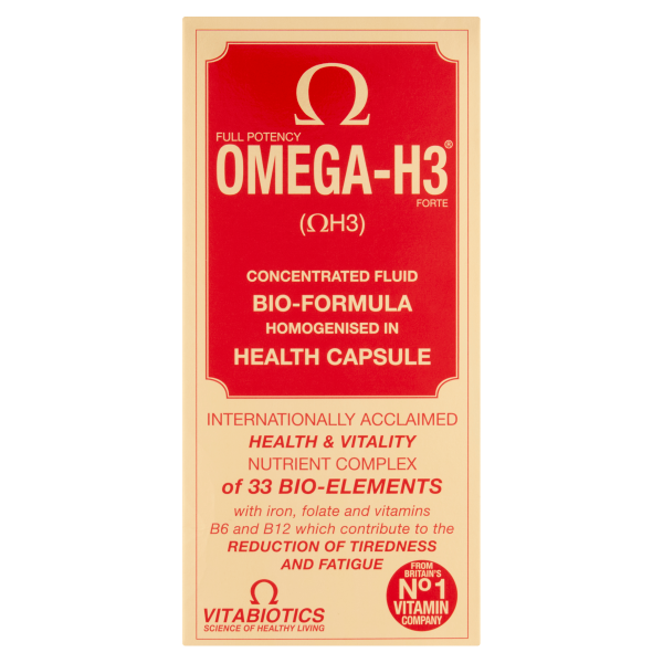 Vitabiotics Omega-H3 Multivitamin  Mineral 30 Capsules