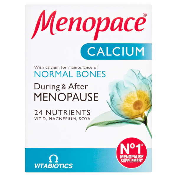 Vitabiotics Menopace Calcium 60 Tablets