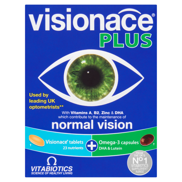 Vitabiotics Visionace Plus Dual Pack 56 Tablets