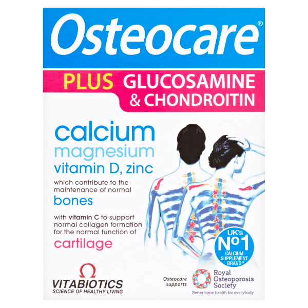 Vitabiotics Osteocare Plus Glucosamine 60 Tablets