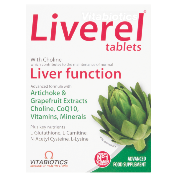 Vitabiotics Liverel 60 Tablets