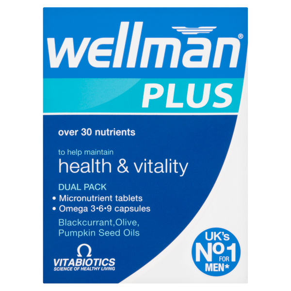 Vitabiotics Wellman Plus 56 Tablets