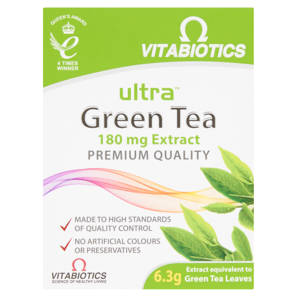Vitabiotics Ultra Green Tea 30 Tablets