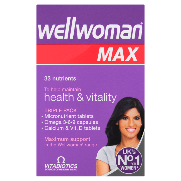 Vitabiotics Wellwoman Max 84 Tablets