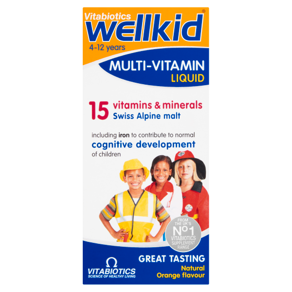 Vitabiotics Wellkid Multivitamin Liquid 150Ml