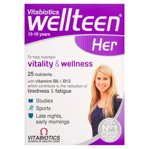Vitabiotics Wellteen Her 30  Tablets