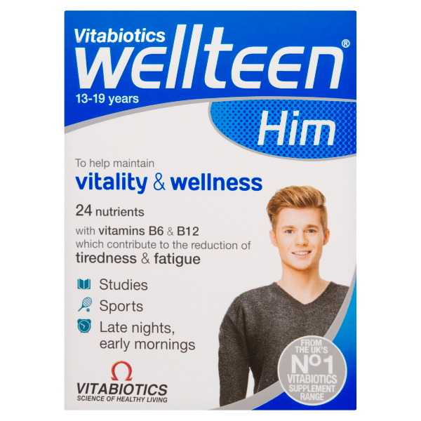 Vitabiotics Wellteen Him 30 Tablets
