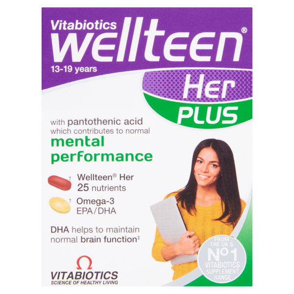 Vitabiotics Wellteen Her Plus Tablets & Capsules  56