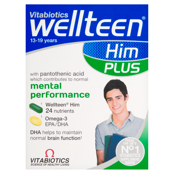 Vitabiotics Wellteen Him Plus Tablets & Capsules  56