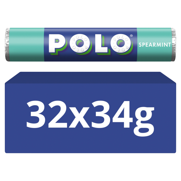 Polo Spearmint Mint Tube 34g