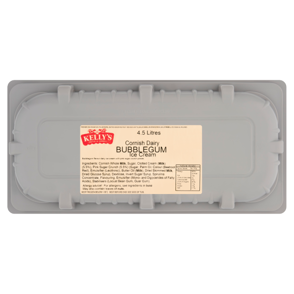 Kelly's Cornish Dairy Bubblegum Ice Cream 4.5 Litres